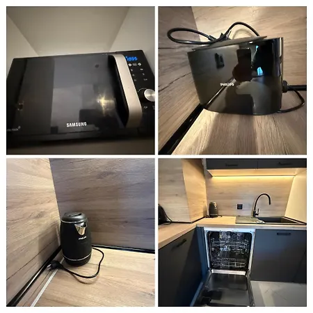 Appartement Modern 2 Bedroom - 2 Baths - Private Garage Free In Center